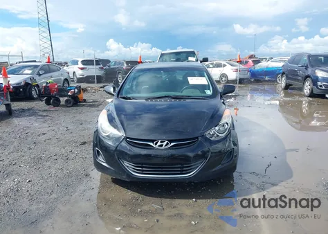 2013 Hyundai Elantra Gls z USA, uszkodzony, nr VIN 5NPDH4AE1DH414862